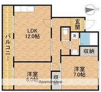 クリサンテAの間取り