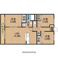 モン・パリス201の間取り