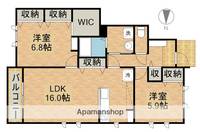 ONSESUITEⅩⅥAの間取り