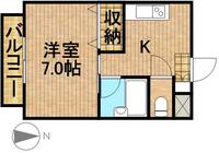 ハイツTAOの間取り