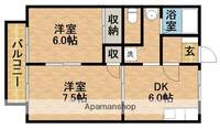 リヴェールJ・Ⅴの間取り