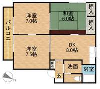 物件の間取り画像