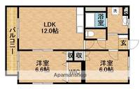 アスティオンⅢの間取り