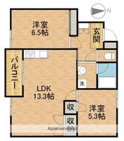 物件の間取り画像