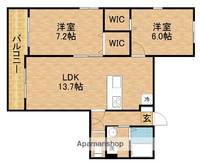 物件の間取り画像