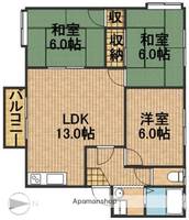 物件の間取り画像