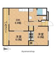 物件の間取り画像