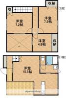 カソラ篠原A4の間取り