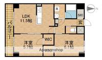 CENTRAL S 砂山町の間取り