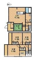 物件の間取り画像