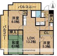 カーサカリーノの間取り