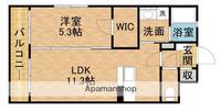 POEMーK203の間取り