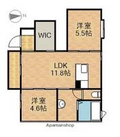 物件の間取り画像