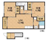 ニューアーバンBの間取り