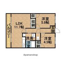 物件の間取り画像