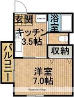 物件の間取り画像