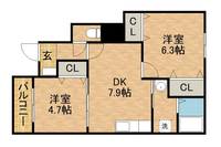 物件の間取り画像