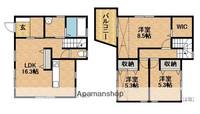 静岡県浜松市中央区助信町(一戸建)の賃貸物件戸建ての間取り