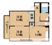 物件の間取り画像