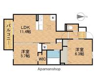 物件の間取り画像