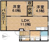 物件の間取り画像