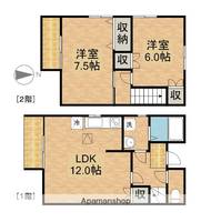 セレーラ A棟2の間取り