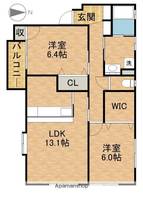 物件の間取り画像