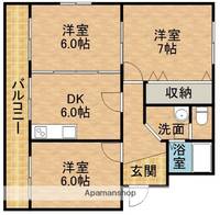 マンションK三浦の間取り