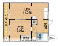 物件の間取り画像