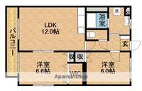物件の間取り画像