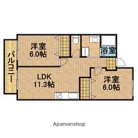 SPRINGHOUSEⅢの間取り