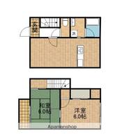 プレジールCの間取り