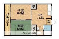 物件の間取り画像
