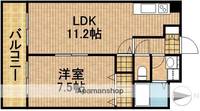 エバーフィールドⅡ302の間取り