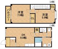 物件の間取り画像
