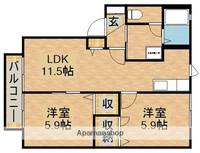 物件の間取り画像
