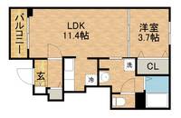 物件の間取り画像