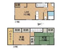 物件の間取り画像