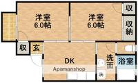 メゾン永井205の間取り