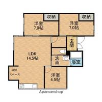 物件の間取り画像