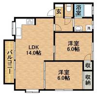 物件の間取り画像