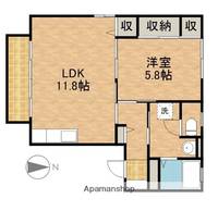 物件の間取り画像