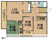 シャトー蜆塚Ⅰの間取り