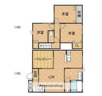 物件の間取り画像