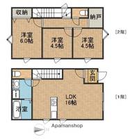 物件の間取り画像