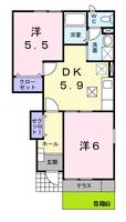 グリーンフィールドBの間取り