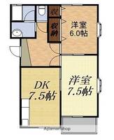 ハイツナティの間取り