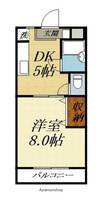 静岡県浜松市浜名区新原の賃貸マンション206の間取り