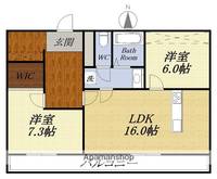 物件の間取り画像