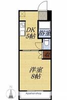 静岡県浜松市中央区半田山1丁目の賃貸マンションの間取り